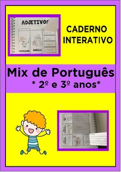 Preview of Caderno Interativo - Mix de Português - 2º e 3º anos