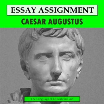 Preview of Caesar Augustus Research Organizer & Paper Assignment — History — CCSS Rubric