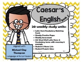Caesar's English Book 2 Resources- Michael Clay Thompson