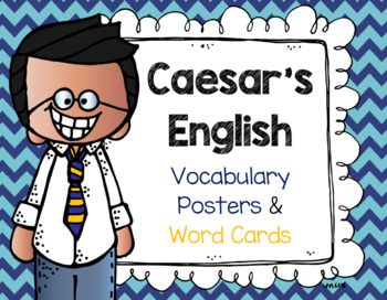 Preview of Caesar's English Vocabulary Printables (Based on Michael Clay Thompson's text)