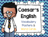 Caesar's English Vocabulary Printables (Based on Michael C
