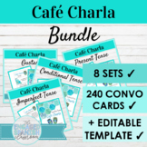 Café Charla Spanish Speaking Activity Bundle