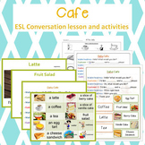 Restaurant and Cafe Conversation lesson and activity