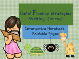 Cafe Fluency Strategies Interactive Notebook Foldables