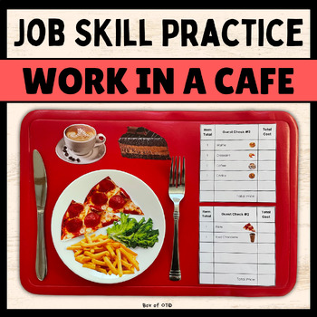 Preview of Cafe Skills: Vocational Learning, Money & Work Experience - 5 Lesson Plans!