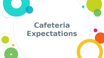 Preview of Cafeteria Expectations