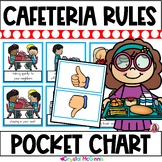 Cafeteria Lunchroom Rules Pocket Chart Sort | Back to Scho