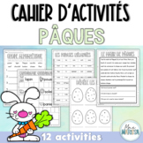 Cahier d'activités: Pâques - French Easter literacy activities