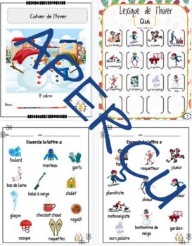 Preview of Cahier d'activités - Palier 0 - Hiver - ILSS - Francisation