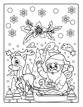 Coloriage de Noël 3-6 ans  volume 2 – KDP Fastoche 3.0