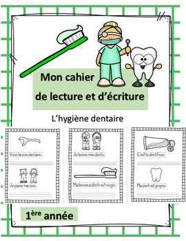 Preview of Cahier de lecture et d'écriture - Les dents