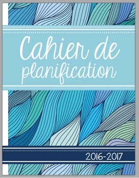 Preview of Cahier de planification 2016-2017