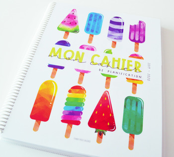 Preview of Cahier de planification 2019-2020 (FRENCH TEACHER PLANNER)