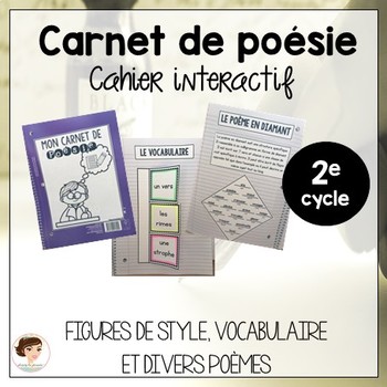 Preview of Cahier interactif de poésie - French poetry notebook