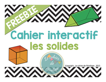 Preview of Cahier interactif : les solides