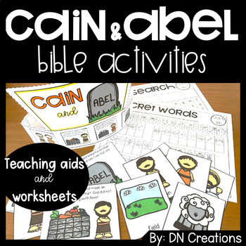 Preview of Cain and Abel Bible Activities l Cain and Abel Bible Lesson l Bible Study