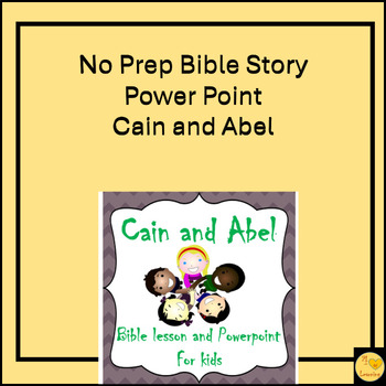 cain and abel sunday school lesson