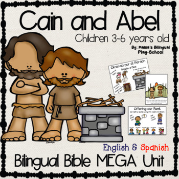 Cain and Abel Bilingual Bible Unit of Lessons and Activities | TpT