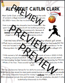 Caitlin Clark Mini Bio and Questions