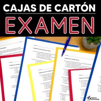 Preview of Cajas de cartón Test - Examen en español