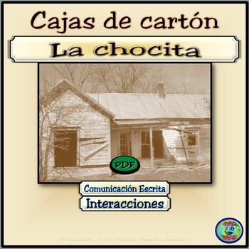 Preview of Cajas de cartón "chocita" Project and Activities - El proyecto de la chocita