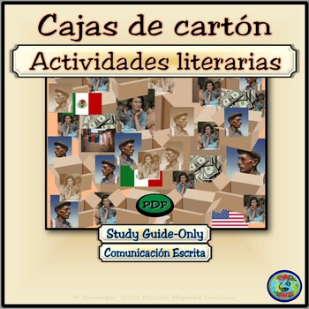 Preview of Cajas de cartón Study Guide-Only Version