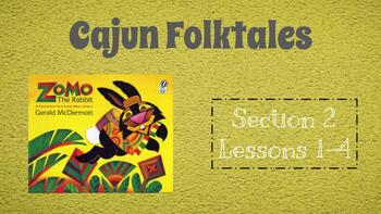 Preview of Cajun Folktales Guidebook Unit Section 2