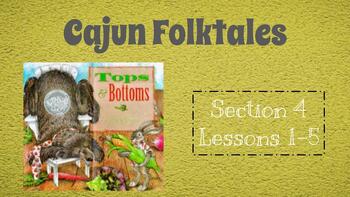 Preview of Cajun Folktales Guidebook Unit Section 4