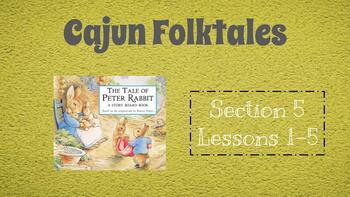 Preview of Cajun Folktales Guidebook Unit Section 5