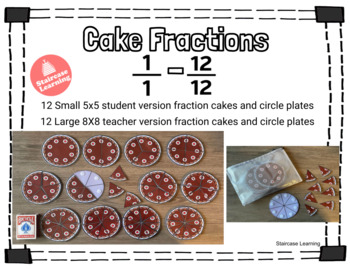 Cake Fractions by Staircase Learning | TPT