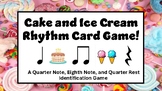 Cake and Ice Cream Rhythm Card Game