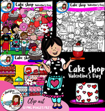 Cake shop -Valentine's Day clip art