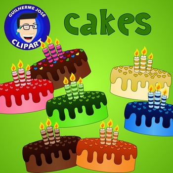 Preview of Cakes Freebie Clipart