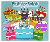 Cakes for the Classroom- Birthday Labels