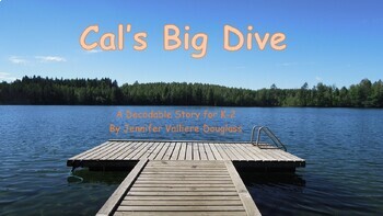 Preview of Cal's Big Dive: A Decodable Reader for K-2