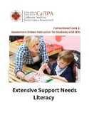 CalTPA ESN Cycle 2 Example - Literacy (PASSING SCORE OF 26)