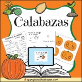 Calabazas - Spanish Pumpkin Activities for Preschool