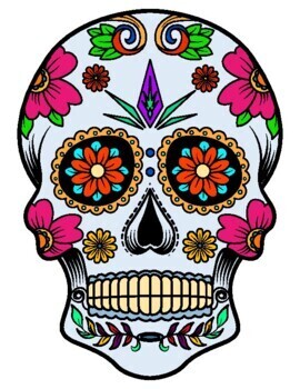 day of the dead skulls