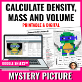 Calculate Density, Mass and Volume: Science Mystery Picture
