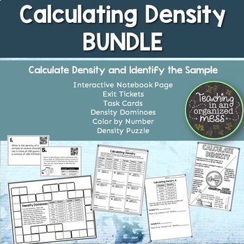 Preview of Calculate Density and Identify an Unknown Sample BUNDLE