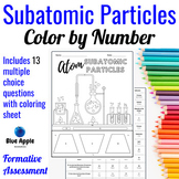 Calculate Subatomic Particles Color by Number | The Atom U