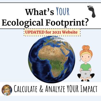 Preview of Ecological Footprint (2021) - Interactive Web Activity (Earth Day)