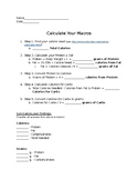 Calculate Your Macros (Macronutrients) - Carbohydrates, Pr