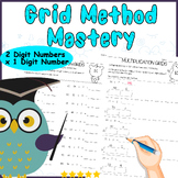 Calculate with Grid Method Mastery:Multiplying 2 Digit Num