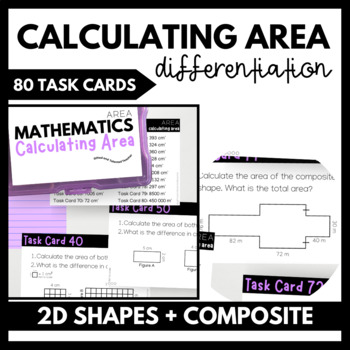 Preview of Calculating Area: Area