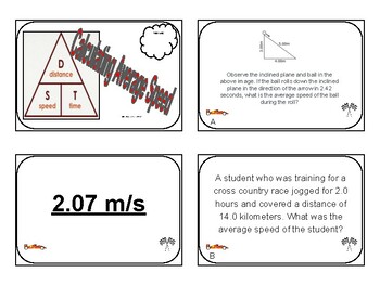 Calculating Average Speed-Drawing Distance-Time Graph by MsBioArtTeacher