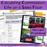 Calculating Commission Percent Problems: Life on the Sales Floor