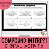 Calculating Compound Interest Digital Activity