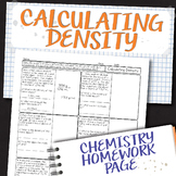 Calculating Density Worksheets & Teaching Resources | TpT