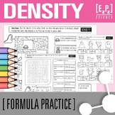 Calculating Density | Solving for D=m/v Formula Practice, 